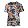 3D All Over Printed Dogs Shirts And Shorts DT23081915