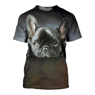 3D All Over Printed French Bulldog Shirts And Shorts DT23081909