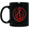 Treble Clef Spiral Score New Edition Mug