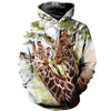 3D Printed Art Giraffe Hoodie T-shirt DT05071901