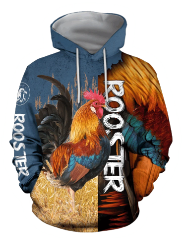 Premium Rooster 3D All Over Printed Unisex 31