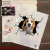 Beagle Crack Bone Sticker Your Cute Jeans Logo Stickers Christmas Gifts For Couples