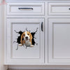 Beagle Crack Bone Sticker Your Cute Jeans Logo Stickers Christmas Gifts For Couples