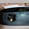Black Cat Coffee Crack Mom Car Decal A Cute Anime Car Decals Easter Gifts