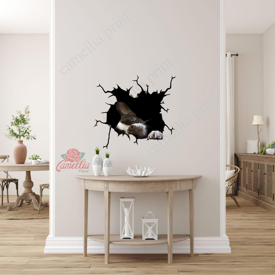Boston Terrier Crack Sticker Album Happy Bee Stickers Anniversary Gifts By Year