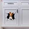Basenji Dog Crack Decals For Walls Humor Thank You Stickers First Communion Gifts
