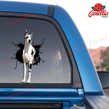 Great Dane Crack Sticker Pack Lovely Avery Sticker Paper Christmas Gifts For Mom