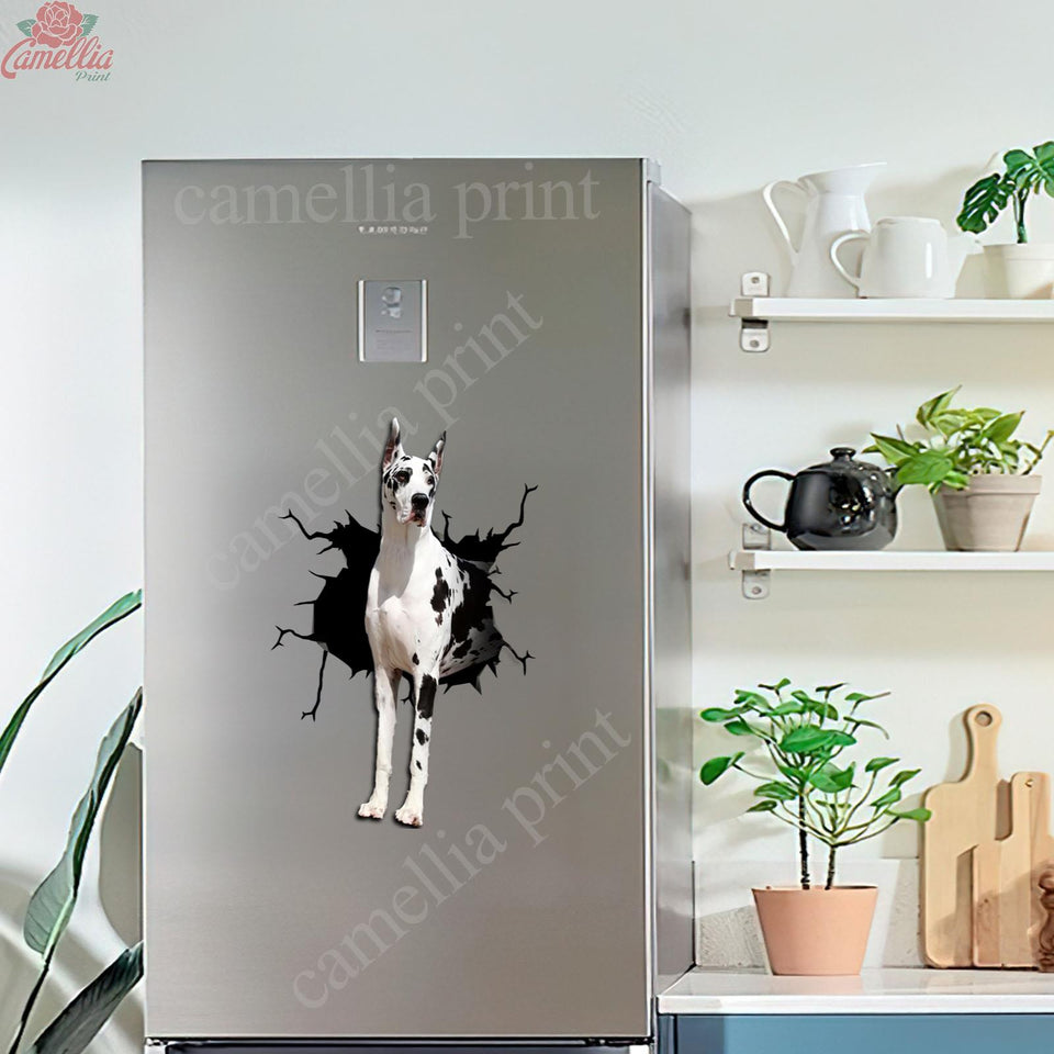 Great Dane Crack Sticker Pack Lovely Avery Sticker Paper Christmas Gifts For Mom