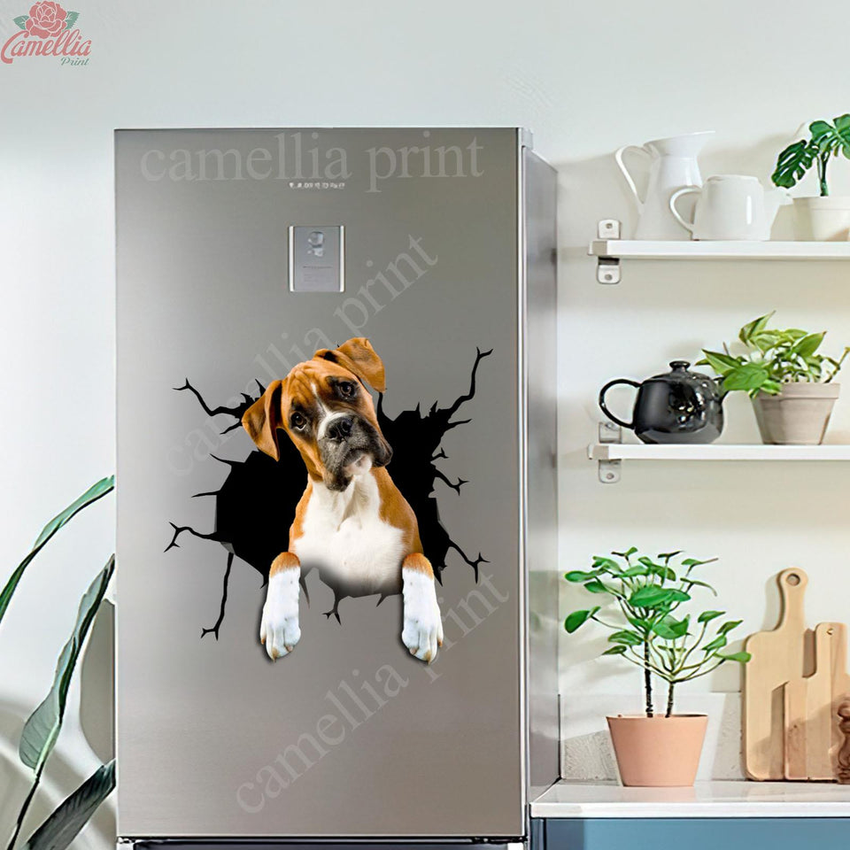 Boxer Crack Sticker For Car Window Corny Jokes Custom Logo Stickers Anniversary Ideas