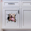 Pitbull Crack Head Decal A Cute Window Decals For Business Christmas Gifts For Men
