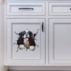 Cavalier King Charles Spaniel Crack Sticker For Car Window Hot Logo Stickers 21st Birthday Gifts