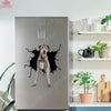 Wolfhound Crack Decal For Car Window Kawaii Logo Stickers Birthday Gift