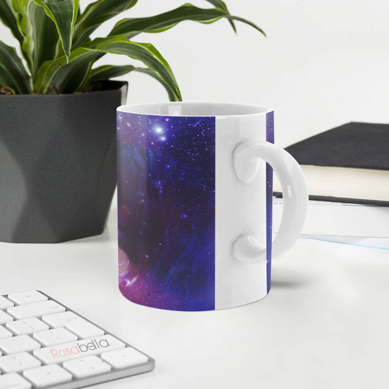 Custom Cups Lion Galaxy Mugs All Over Print PYR2612003 | 11oz