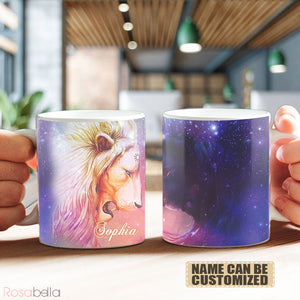 Custom Cups Lion Galaxy Mugs All Over Print PYR2612003 | 15oz