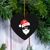 First Christmas Ornament As A Daddy Funny Santa Face Gift For Family 