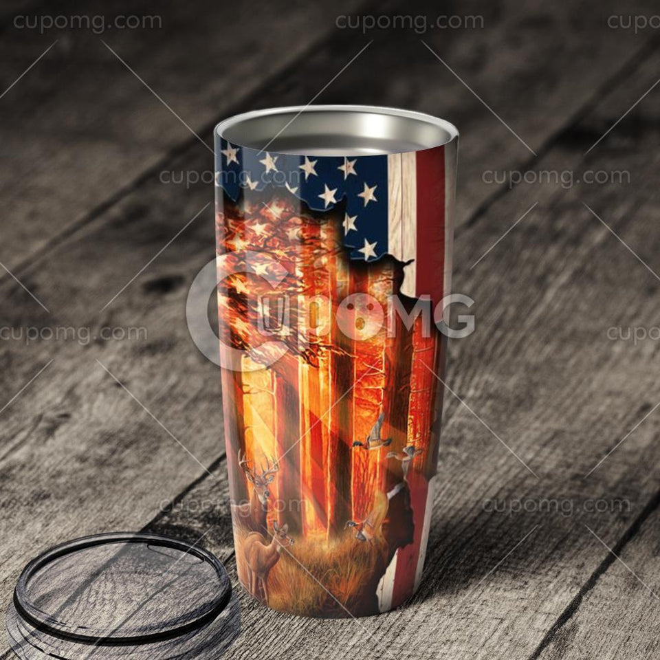 Father and Daughter Hunting Partners For Life Tumbler 20oz PSL52TC