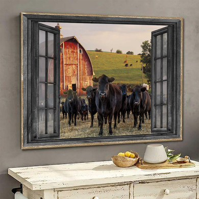 [ha2701-snf-ptd]-cow-poster-cattle-lover