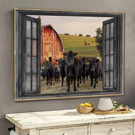 [ha2701-snf-ptd]-cow-poster-cattle-lover