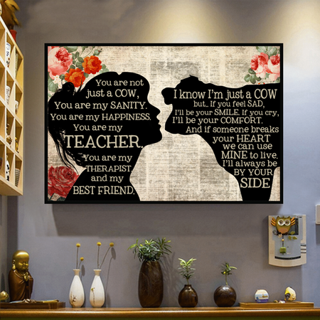 [ha0180-snf-ptd]-cow-poster-cattle-lover