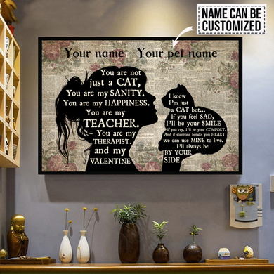 [ha0209-snf-ptd]-girls-and-cats-custom-poster