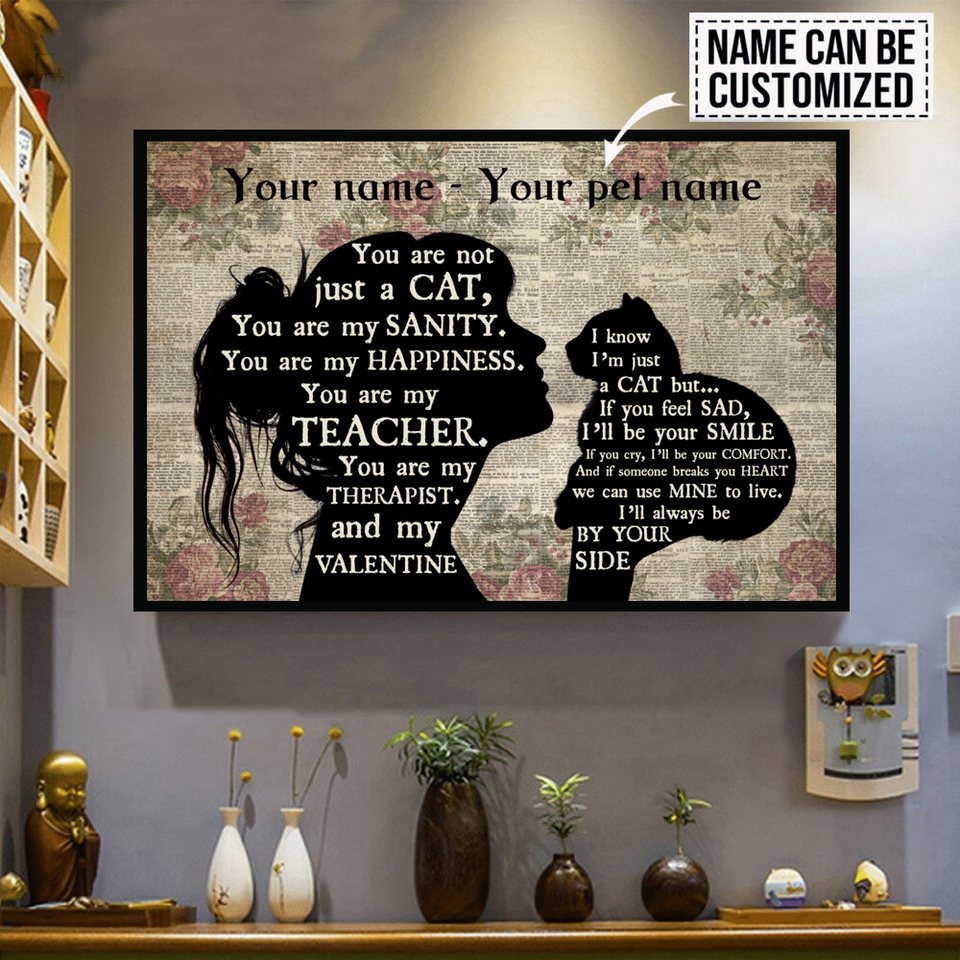 [ha0209-snf-ptd]-girls-and-cats-custom-poster