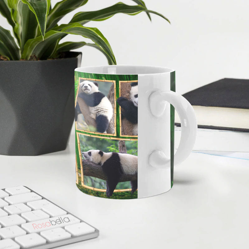 Custom Cups Panda Mugs All Over Print DNR2311006 | 15oz