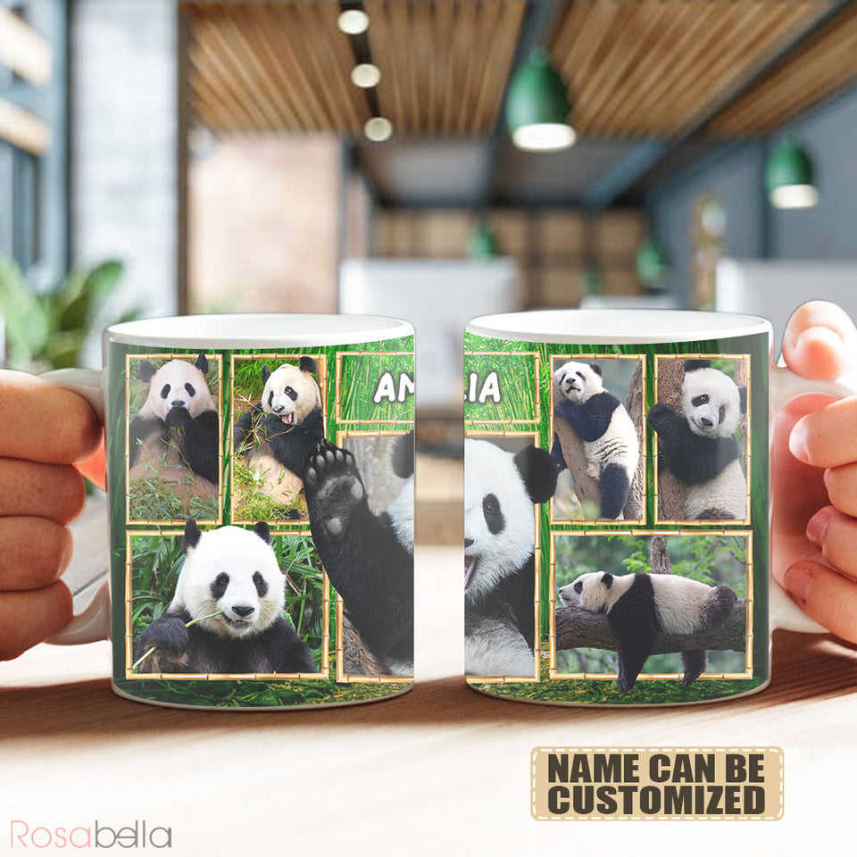 Custom Cups Panda Mugs All Over Print DNR2311006 | 15oz