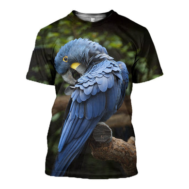 Parrot 3D Printed Hoodie T-shirt 2018 DT161191