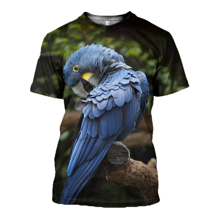 Parrot 3D Printed Hoodie T-shirt 2018 DT161191