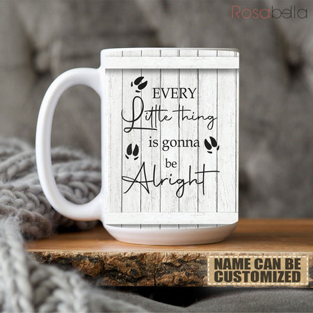 Custom Cups Pig Cute Flower Mugs For Pig Lover All Over Print PYR2101013Z | 11oz