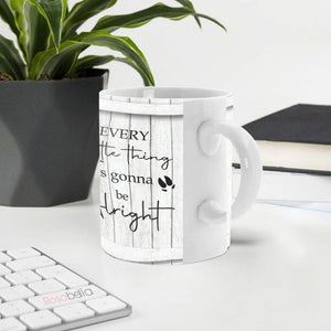 Custom Cups Pig Cute Flower Mugs For Pig Lover All Over Print PYR2101013Z | 15oz
