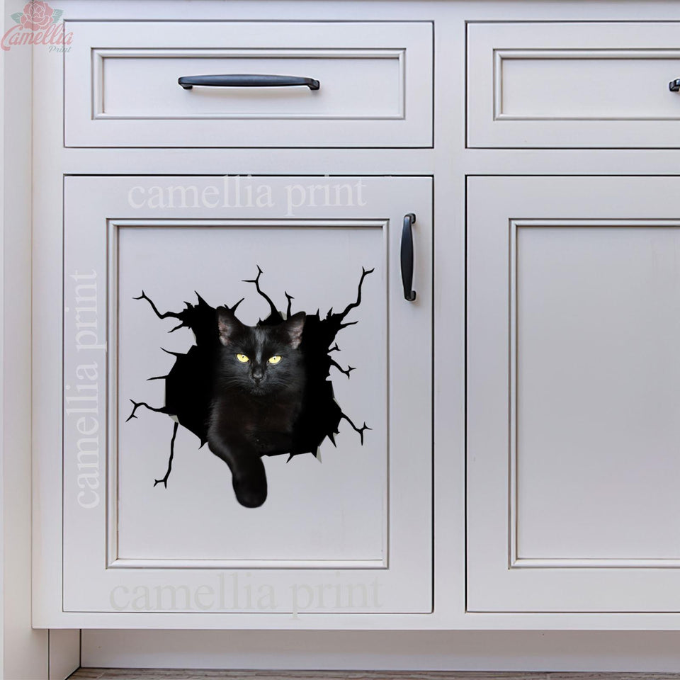 Funny Black Cat Car Decal Custom The Cutest Decal 25th Anniversary Gifts