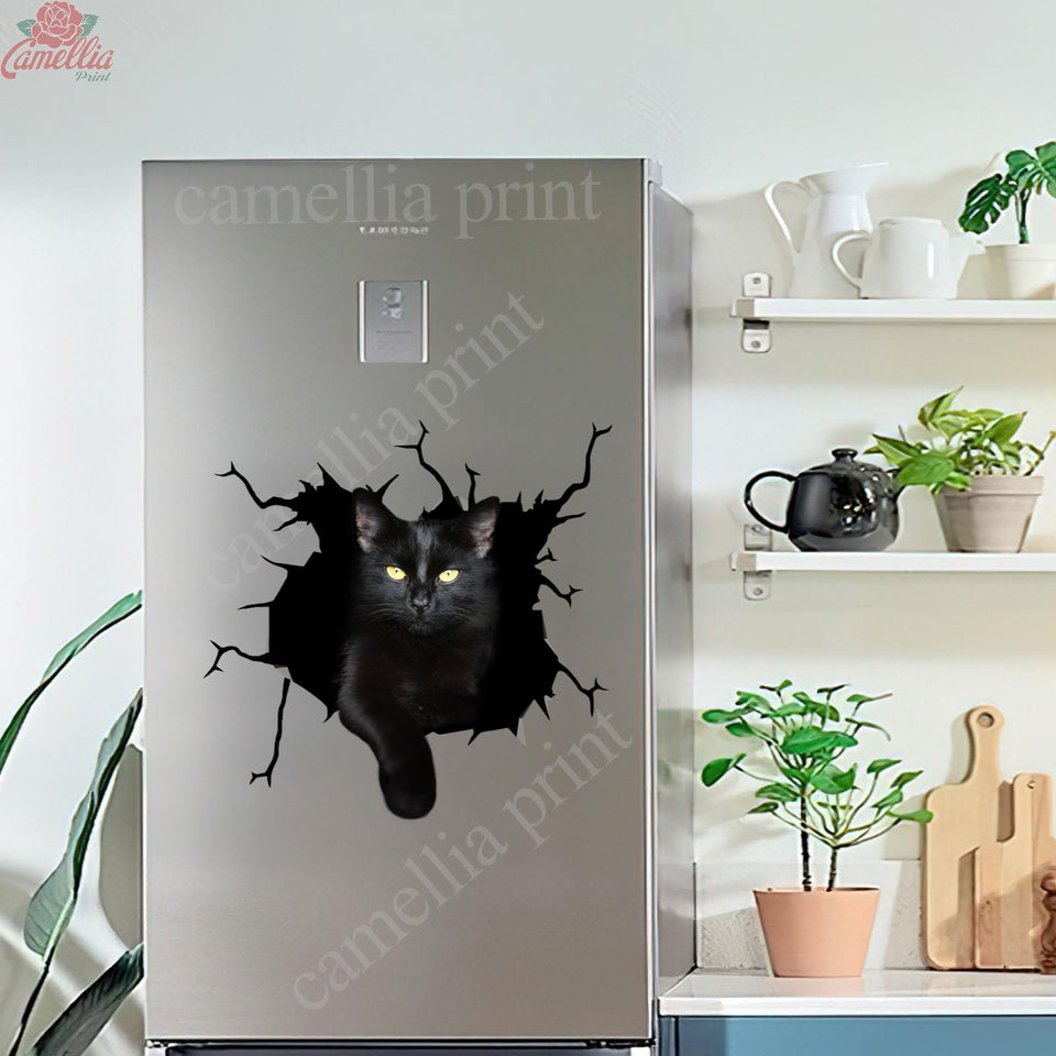 Funny Black Cat Car Decal Custom The Cutest Decal 25th Anniversary Gifts