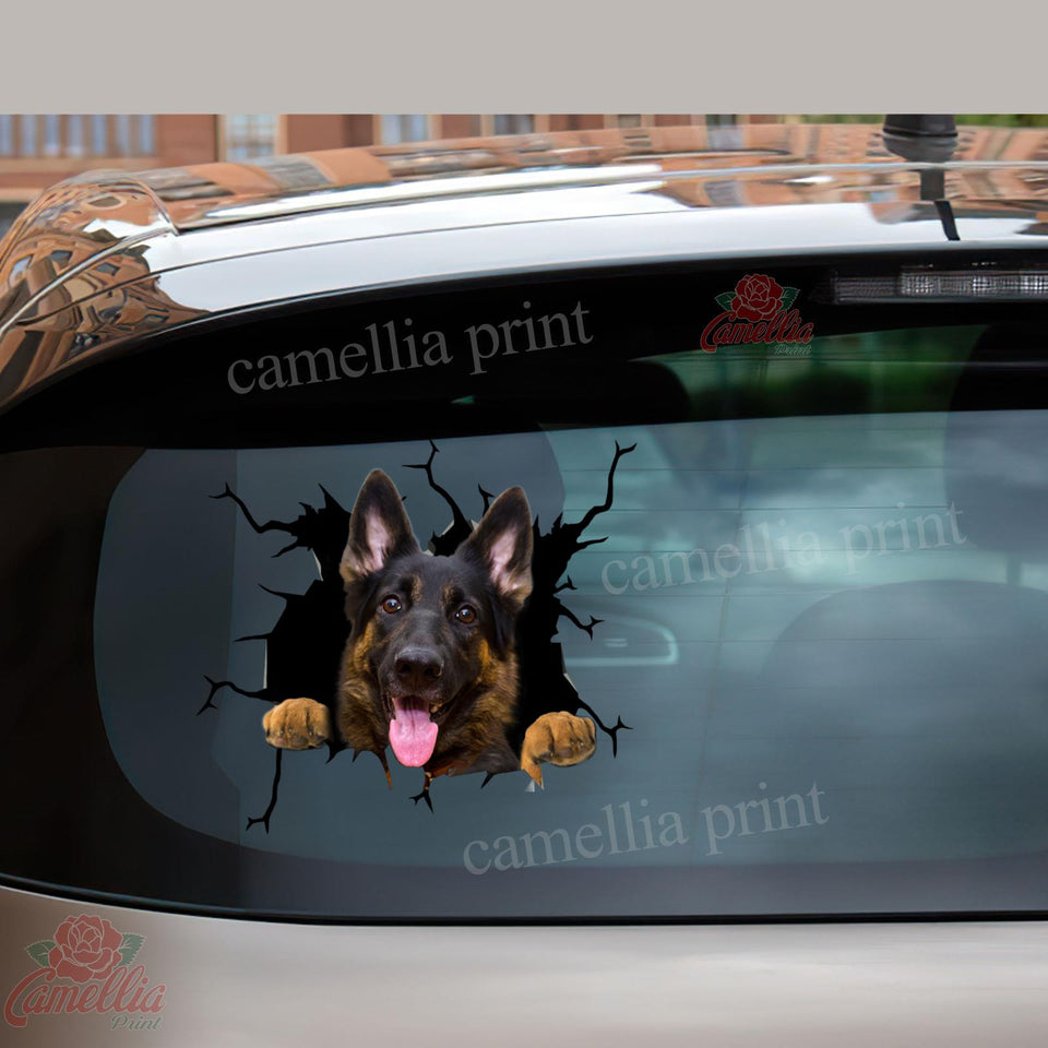Funny German Shepherd Sticker Cute Funny Car Sticker Gift Ideas For Mom