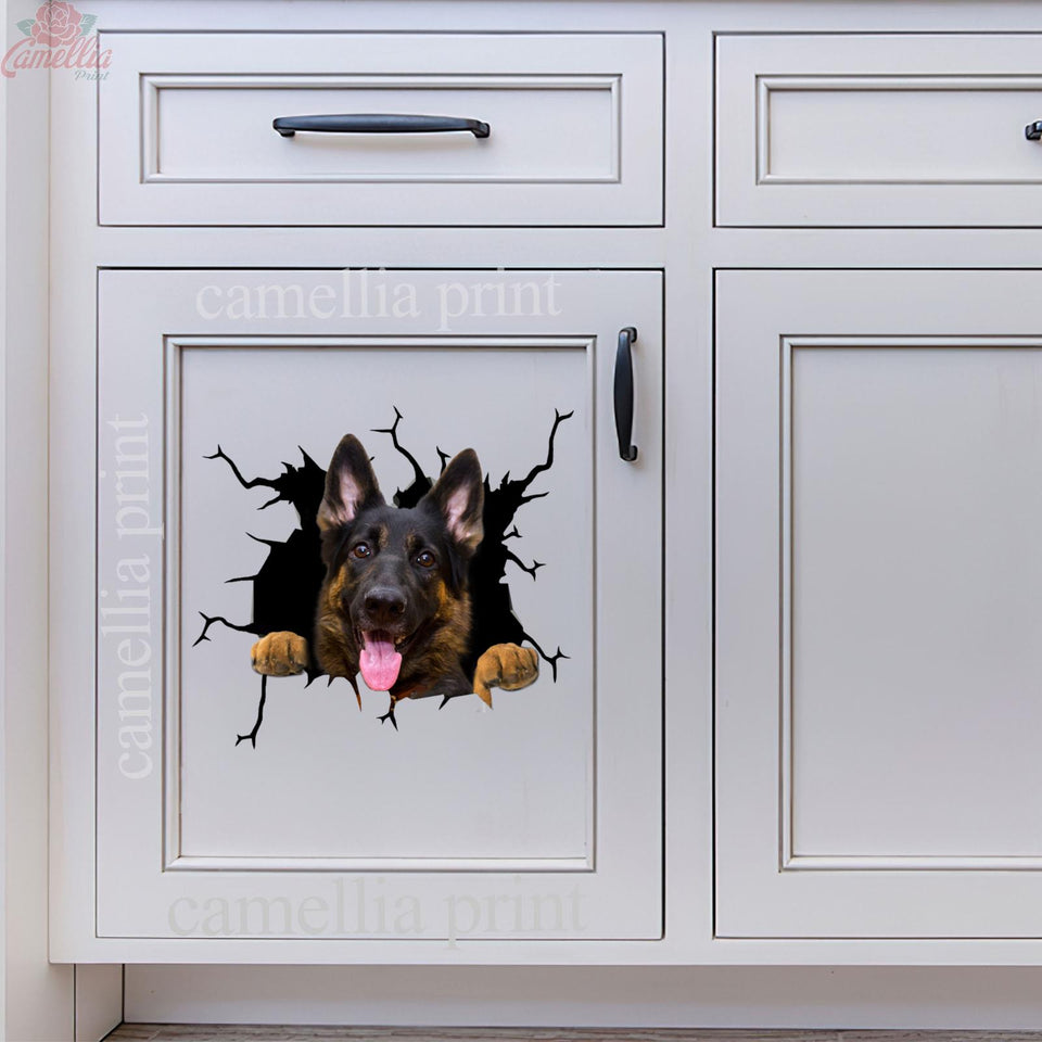 Funny German Shepherd Sticker Cute Funny Car Sticker Gift Ideas For Mom