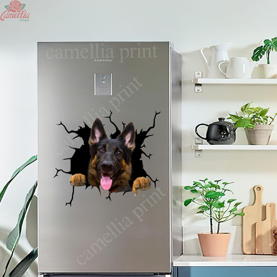 Funny German Shepherd Sticker Cute Funny Car Sticker Gift Ideas For Mom