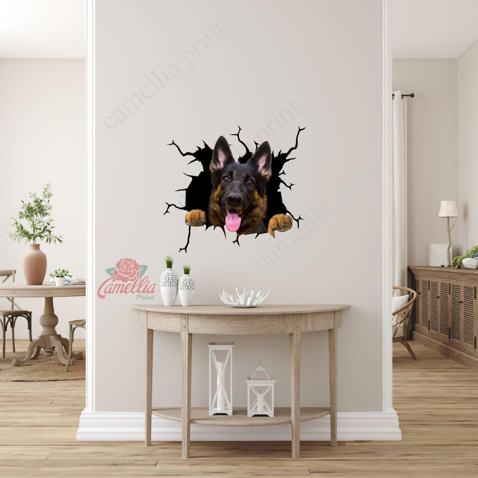 Funny German Shepherd Sticker Cute Funny Car Sticker Gift Ideas For Mom