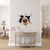 Funny Pug Sticker Emoji Your Cute Jeans Decal Stickers Gifts For Grandpa