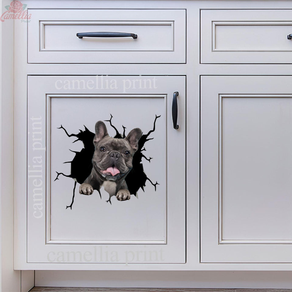 Funny French Bulldog Decals For Windows Cool Sticker Paper Easter Gifts