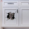 Funny French Bulldog Decals For Windows Cool Sticker Paper Easter Gifts