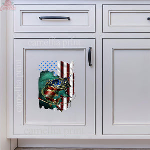 Funny Fishing Door Decal Pretty Bumper Sticker Maker Father's Day Gift Ideas