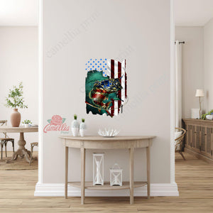 Funny Fishing Door Decal Pretty Bumper Sticker Maker Father's Day Gift Ideas