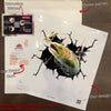 Funny Flying Fishing Crack Sticker For Car Window Super Cute Bumper Sticker Maker 40th Anniversary Gift