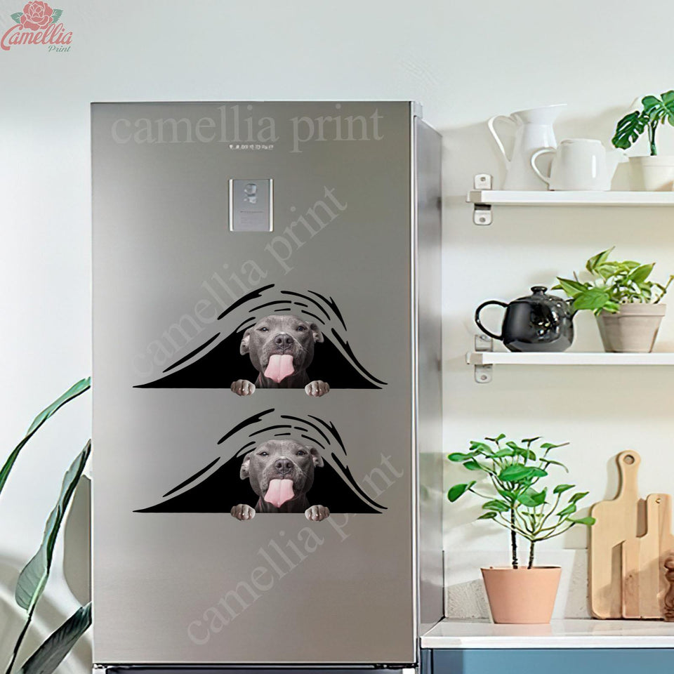 Funny Pitbull Dogs Decal For Rear Window Wiper Funny Quotes Custom Stickers Birthday Gifts For Dad