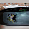 Bass Fishing Crack Duck Decal Kawaii Laptop Decals Anniversary Gifts For Parents