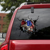 [sk0361-snf-hnd]-bass-fishing-crack-car-sticker-fishing-lover