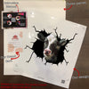 Dairy Cow Crack Duck Decal Funny Art Stickers Gifts For Grandma