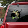[sk0782-snf-ptd]-bass-fishing-crack-car-sticker-fishing-lover