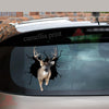 Deer Crack Dad Decal Funny Faces Magnetic Stickers Christmas Gifts For Boyfriend