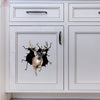 Deer Crack Dad Decal Funny Faces Magnetic Stickers Christmas Gifts For Boyfriend